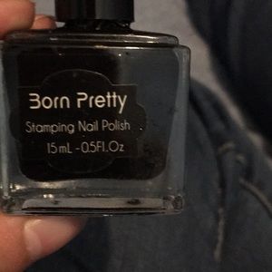 Stamping nail polish